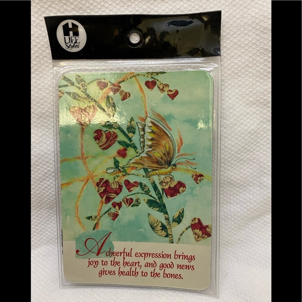 🔵4/$20 Power Thought Magnet From Healing Cards 5” x 3 1/2” NIP